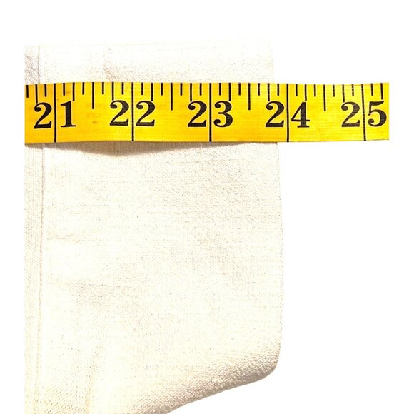 Aaron & Amber Womens Linen Maxi Shirt Dress Ivory M Coastal  Minimalist  Resort - Picture 9 of 16